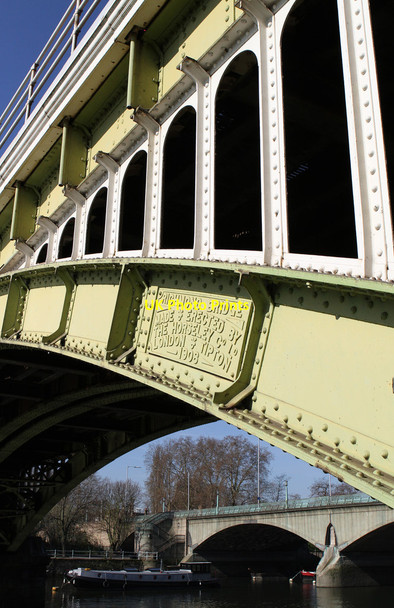 Photo 6"x4" Richmond Railway Bridge Richmond\/TQ1874 c2012