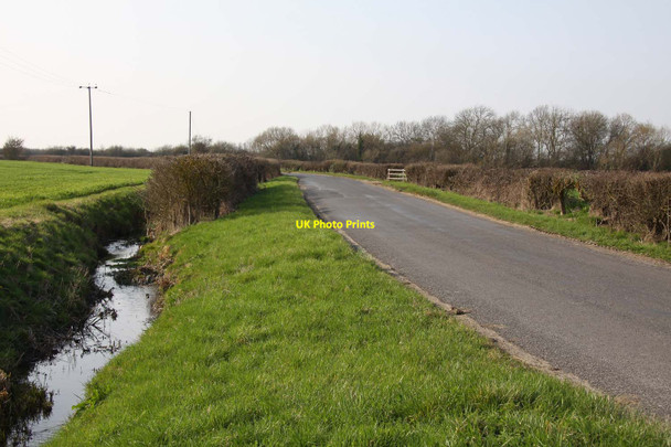Photo 6"x4" Childrey Brook at West Hanney Lyford c2012