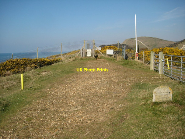 Photo 6"x4" Entrance into the Lulworth Range West Lulworth c2012