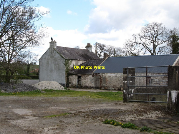 Photo 6"x4" Derelict farmhouse at Barnmeen Rathfriland c2012