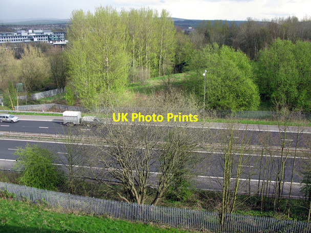 Photo 6"x4" View over the M65 near Burnley Burnley c2012