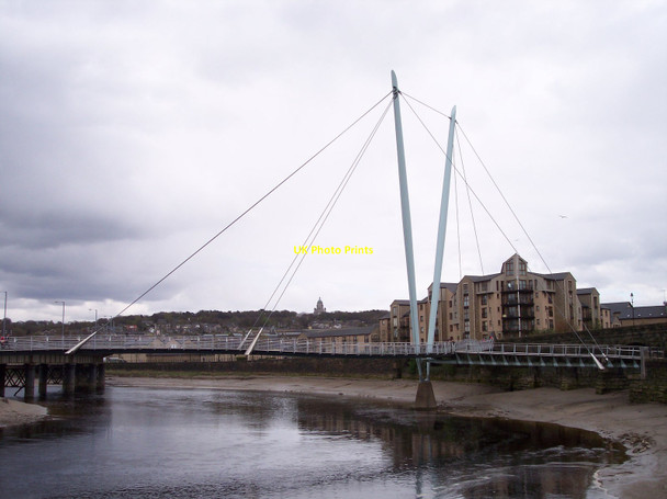 Photo 6"x4" The Millennium Bridge over the River Lune Lancaster c2012