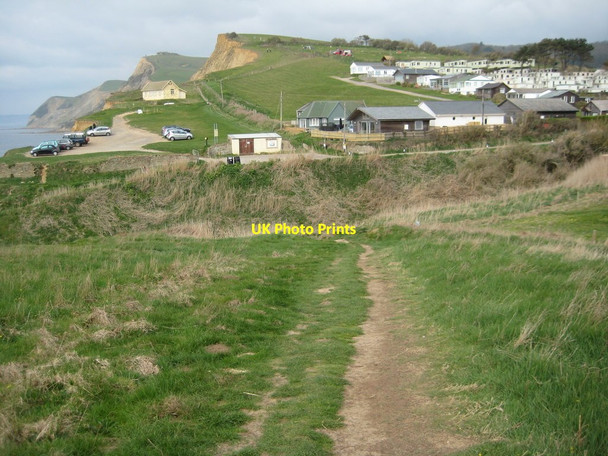 Photo 6"x4" Eype Mouth Bridport c2012