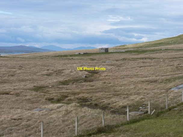 Photo 6"x4" Mysterious 'hut' on grazing land above Solas Solas c2012