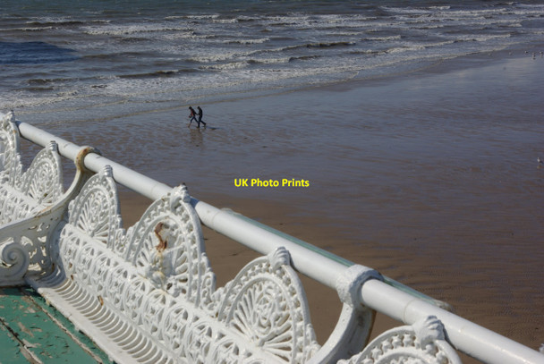 Photo 6"x4" Blackpool Beach Blackpool\/SD3136 c2012