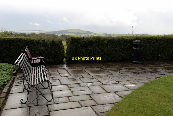 Photo 6"x4" Seat, Viewpoint, Shaftesbury, Dorset Shaftesbury c2012