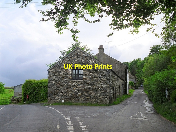 Photo 6"x4" Road junction, Matterdale End Matterdale End c2011
