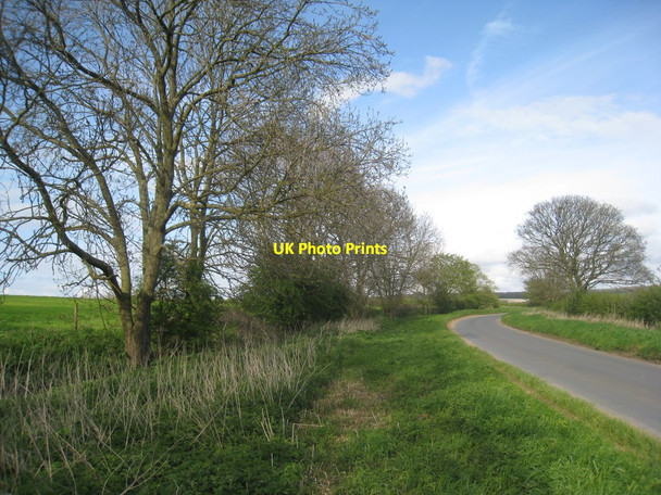 Photo 6"x4" The road to South Cave Everthorpe c2012