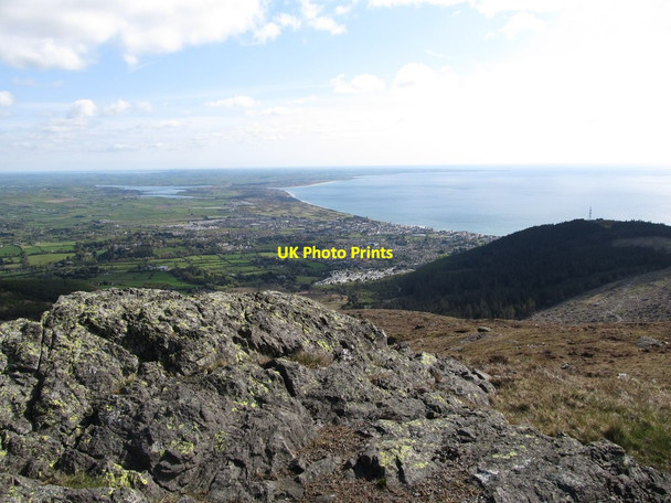 Photo 6"x4" Drinnahilly from the southern end of the Slievenabrock ridge Newcastle\/J3732 c2012
