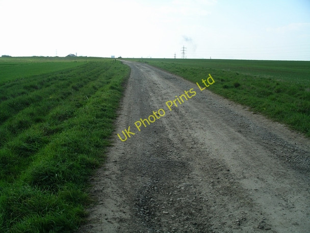 Photo 6"x4" Track west Broughton\/SE9608 c2007