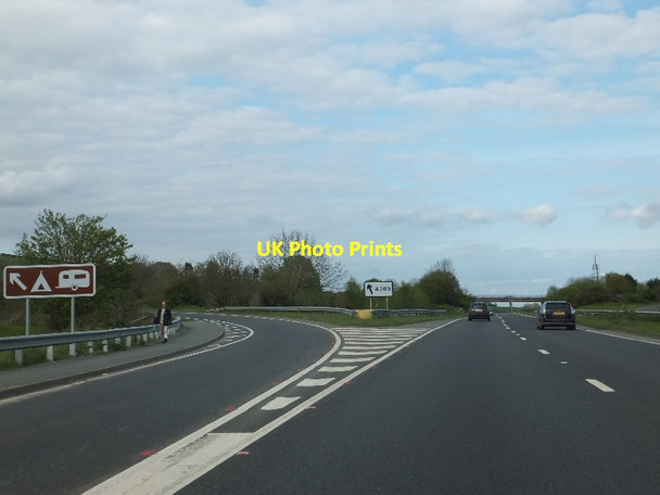 Photo 6"x4" Exit from A38 to A383 at Caton Wotton Cross\/SX8069 c2012