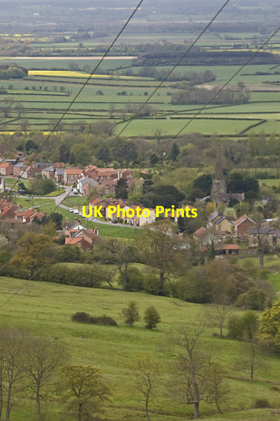 Photo 6"x4" Bishop Wilton from Stonetable Hill Bishop Wilton c2012
