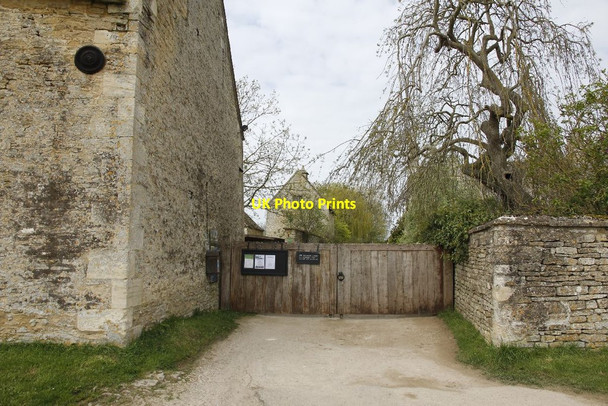 Photo 6"x4" Manor entrance Eaton Hastings c2012