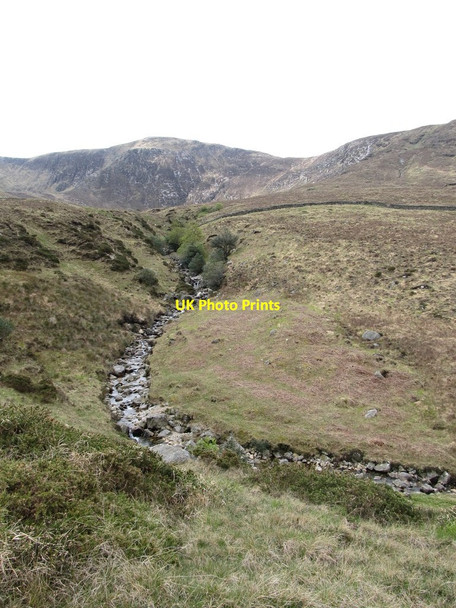 Photo 6"x4" View due south along the valley of the Spinkwee Newcastle\/J3732 c2012