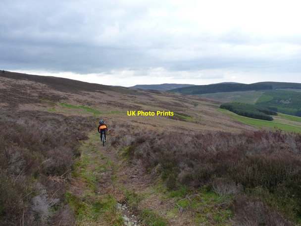 Photo 6"x4" Riding the bridleway towards Bwlch y Dolydd Blaen-y-cwm\/SJ1437 c2012