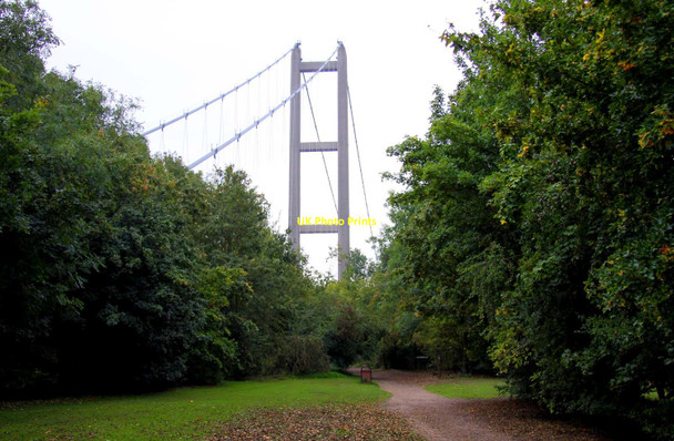 Photo 6"x4" Footpath through the Humber Bridge Country Park Hessle\/TA0326 c2011