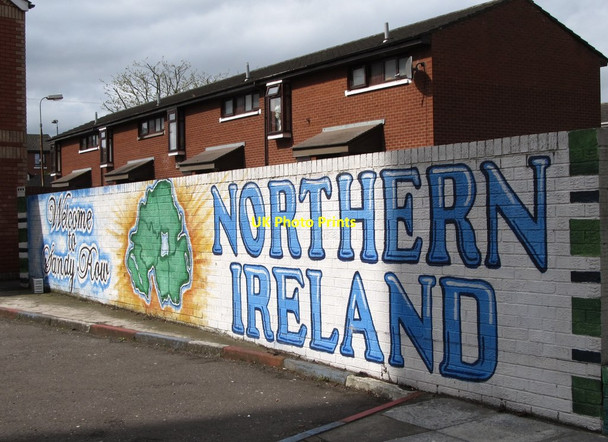 Photo 6"x4" Welcome to Sandy Row, Belfast Belfast c2012