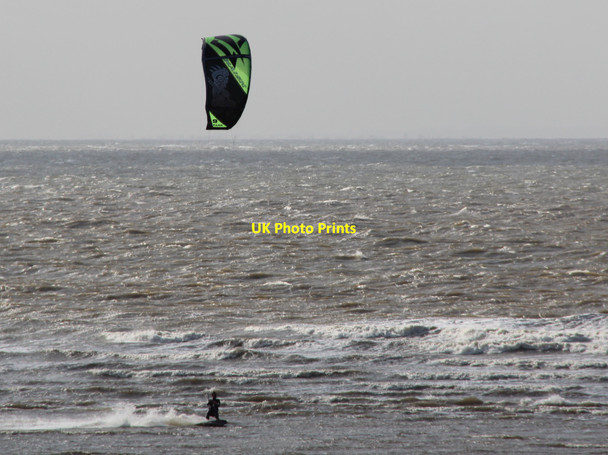 Photo 6"x4" Kite Surfer, Old Hunstanton, Norfolk Hunstanton c2012