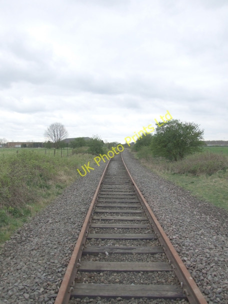 Photo 6"x4" Wisbech to March line near Whitemoor March\/TL4196 c2007