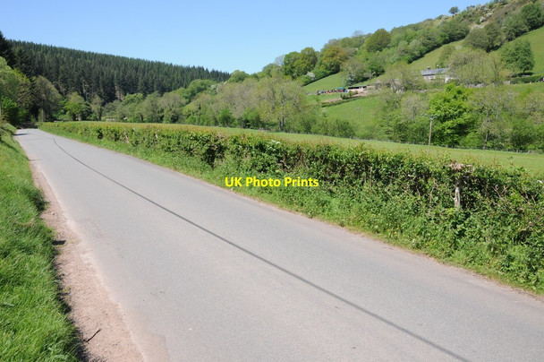 Photo 6"x4" Road in Grwyne valley Partrishow c2012