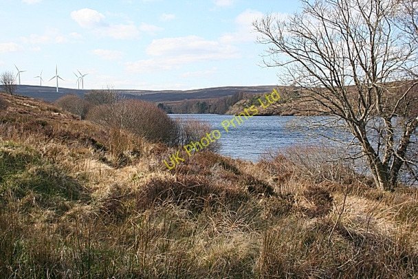 Photo 6"x4" Glenlatterach Reservoir Kellas\/NJ1754 c2007