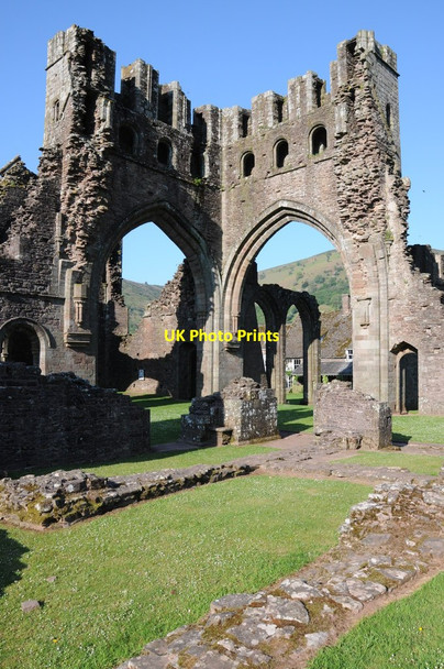 Photo 6"x4" Ruins of Llanthony Priory Llanthony c2012