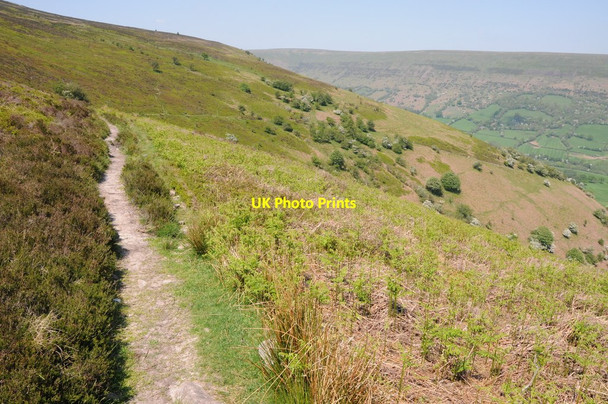 Photo 6"x4" Footpath above Llanthony Llanthony c2012