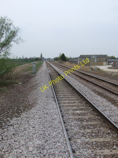 Photo 6"x4" Railway line near March March\/TL4196 c2007