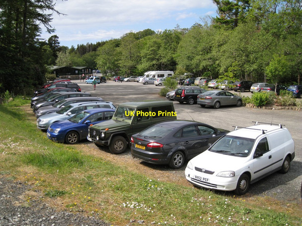 Photo 6"x4" Busy day for the car park Dunvegan c2012