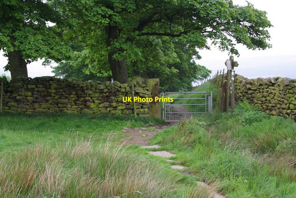 Photo 6"x4" Hope Gate, footpath from Hope Hill to Baildon Baildon c2012