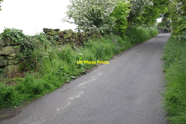 Photo 6"x4" Green Lane, looking west Baildon c2012