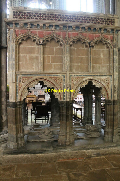 Photo 6"x4" Bishop Hotham's Tomb, Ely Cathedral Ely\/TL5480 c2012