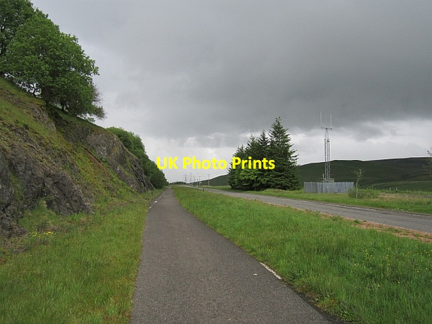 Photo 6"x4" Cycle path, Parkhead Douglas\/NS8330 c2012