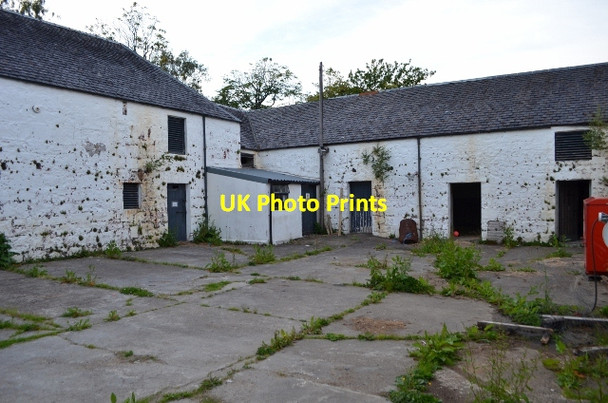 Photo 6"x4" Isle of Rum SNH buildings Kinloch\/NM4099 c2012 P1