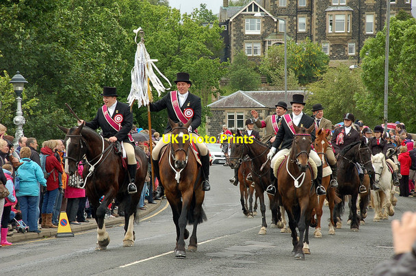 Photo 6"x4" Riders at Peebles Beltane Festival Peebles\/NT2540 c2012