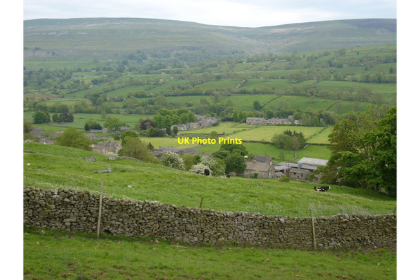 Photo 6"x4" Bishopdale near Thoralby Newbiggin\/SD9985 c2012