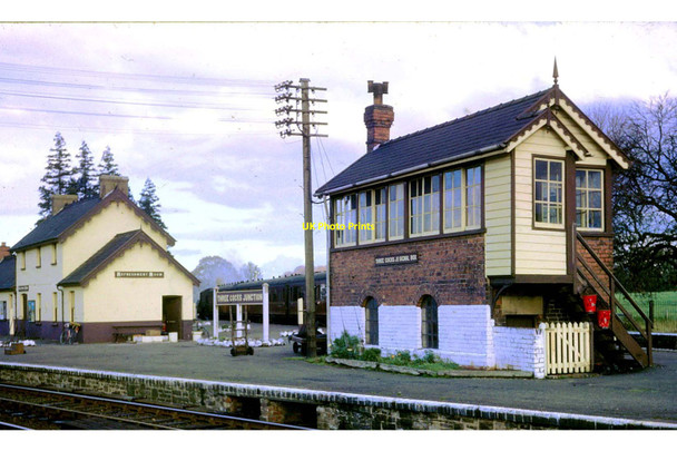 Photo 6"x4" Three Cocks junction Pontithel c1962