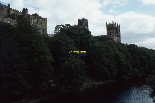 Photo 6"x4" Durham: cathedral from Framwelgate Bridge Durham c1996