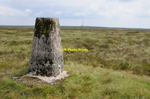Photo 6"x4" Trig point on Great Rhos Pant\/SO1863 c2012
