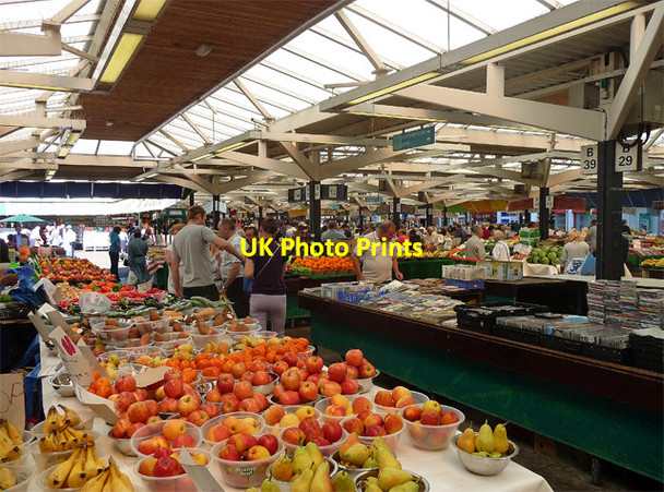 Photo 6"x4" Market, Market Square, Leicester Leicester c2011