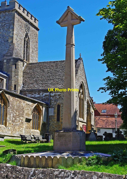 Photo 6"x4" Wantage War Memorial (1), Church Street, Wantage Wantage c2012
