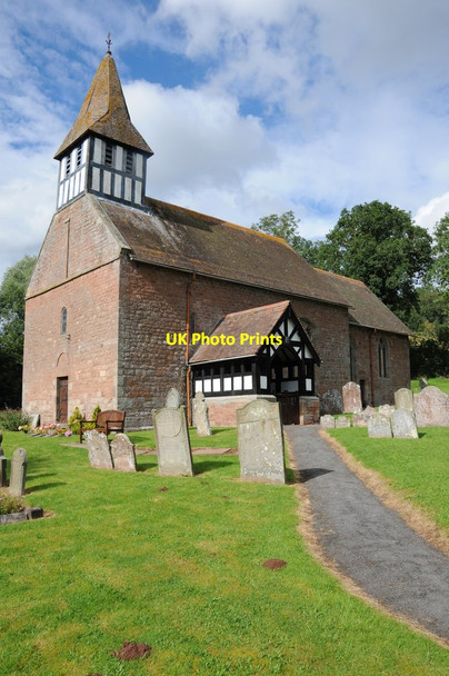Photo 6"x4" Castle Frome church Castle Frome c2012