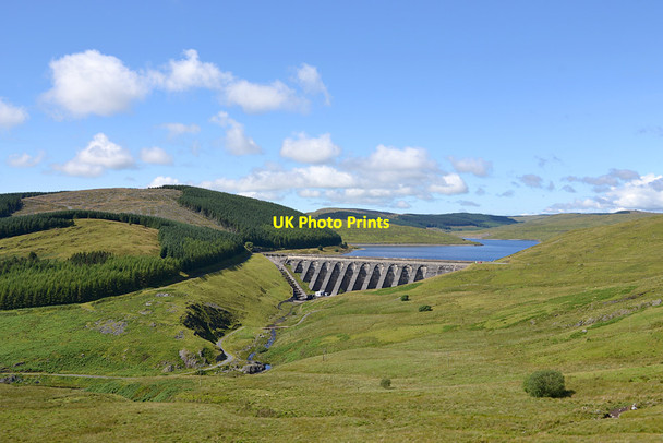Photo 6"x4" View over Nant-y-Moch dam Y Garn\/SN7785 c2012