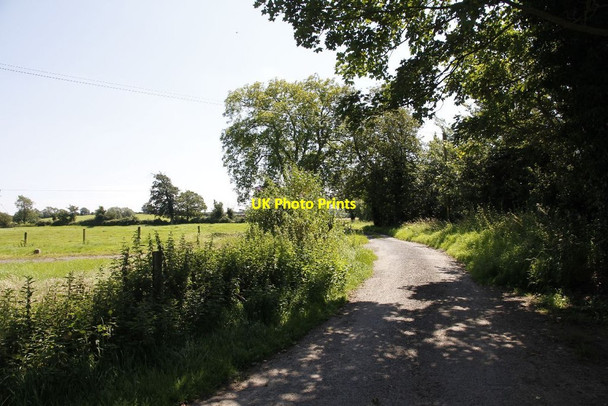 Photo 6"x4" Back to the A417 Eaton Hastings c2012