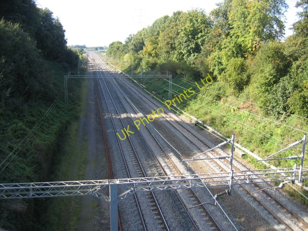 Photo 6"x4" West Coast Main Line near Easenhall Easenhall c2005