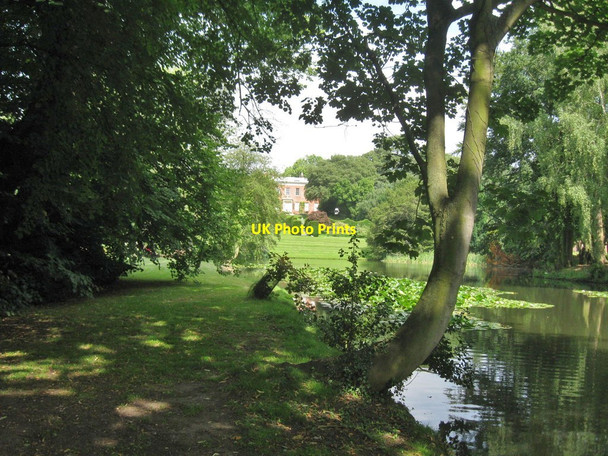 Photo 6"x4" Lakeside view, Hedingham Castle Grounds Castle Hedingham c2012