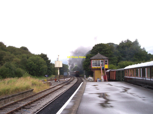 Photo 6"x4" Bolton Abbey signal box at Bolton Abbey station Bolton Bridge c2012