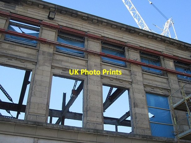 Photo 6"x4" Construction, Princes Street Edinburgh c2012