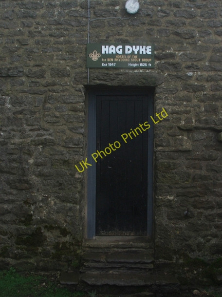 Photo 6"x4" Hag Dyke Hostel - Entrance. Kettlewell c2007