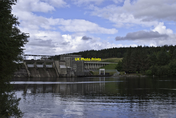 Photo 6"x4" Power Station on the Shin Dam Lairg \/ An Luirg c2012